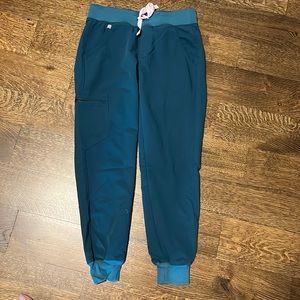 Figs Caribbean Blue Zamora jogger xs/p